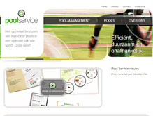 Tablet Screenshot of pool-service.nl